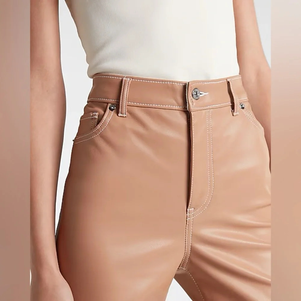 brand new express leather pants